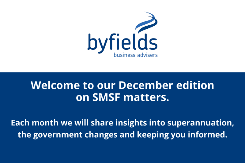 Byfields SMSF Newsletter December 2020